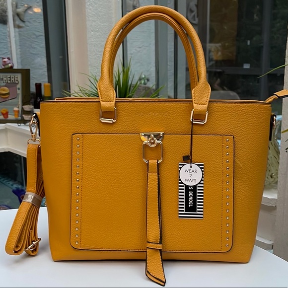 Alexis Bendel Handbags - Yellow Crossbody Bag